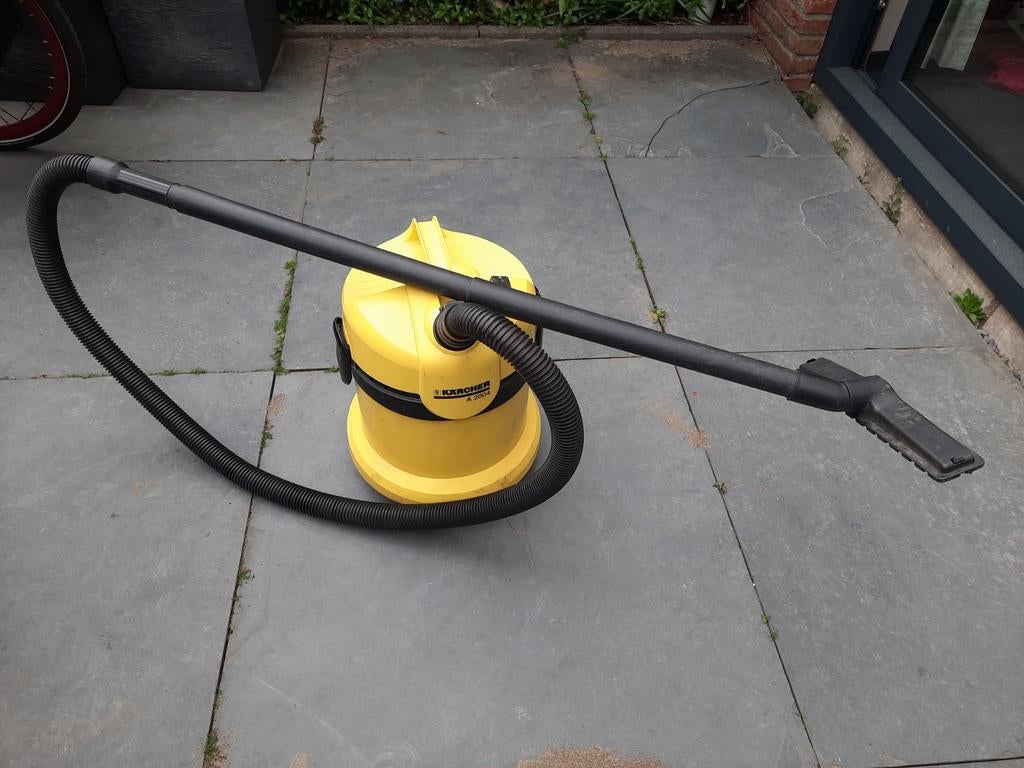 Kärcher A 2004 Stofzuiger - Krachtig en Betrouwbaar, Stofzak, Gebruikt, Stofzuiger, Ophalen of Verzenden