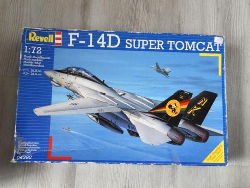 F-14D Super Tomcat 1/72, Hobby en Vrije tijd, Modelbouw | Vliegtuigen en Helikopters, Zo goed als nieuw, Vliegtuig, 1:72 tot 1:144