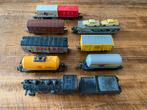 Modeltreinen locomotief met diverse treinstellen, Overige merken, Gebruikt, Ophalen of Verzenden, Gelijkstroom