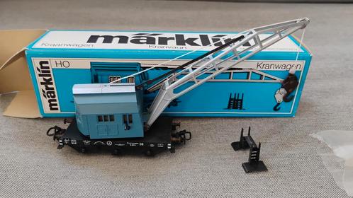 Märklin H04611 kraanwagen, Hobby en Vrije tijd, Modeltreinen | H0, Gebruikt, Wagon, Wisselstroom, Märklin, Ophalen of Verzenden