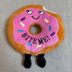 Donut knuffel kussen bite me, Kinderen en Baby's, Speelgoed | Knuffels en Pluche, Ophalen of Verzenden, Nieuw, Overige typen
