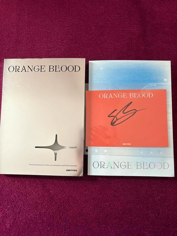 Enhypen Jake Gesigneerde Postcard, Cd's en Dvd's, Cd's | Overige Cd's, Zo goed als nieuw, Ophalen of Verzenden