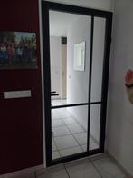 Glazen binnendeuren met zwart frame, Doe-het-zelf en Verbouw, Deuren en Horren, Ophalen, Binnendeur, 215 cm of meer