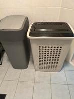 Wasmand en /of Afvalbak, Huis en Inrichting, Woonaccessoires | Prullenbakken, Ophalen, Kunststof, Gebruikt, 50 tot 75 cm