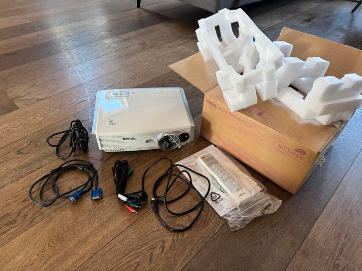 BenQ W500 Digitale Projector Beamer, Audio, Tv en Foto, Beamers, Zo goed als nieuw, DLP, Overige resoluties, Ophalen of Verzenden