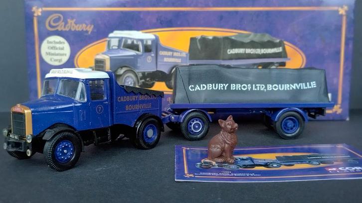 Scammel Highwayman Cadbury Chocolade 1;50 Corgi Pol, Hobby en Vrije tijd, Modelauto's | 1:50, Nieuw, Bus of Vrachtwagen, Corgi