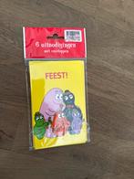 Barbarapapa Uitnodigingen - 6 Stuks, Ophalen of Verzenden, Nieuw, Feestartikel, Verjaardag