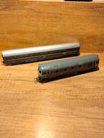 Lima locomotief met wagon H0, Hobby en Vrije tijd, Modeltreinen | H0, Ophalen of Verzenden