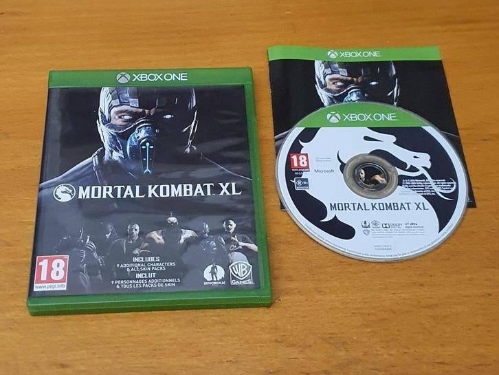 XBOX ONE | MORTAL KOMBAT XL, Gebruikt, Vanaf 18 jaar, Vechten, 2 spelers