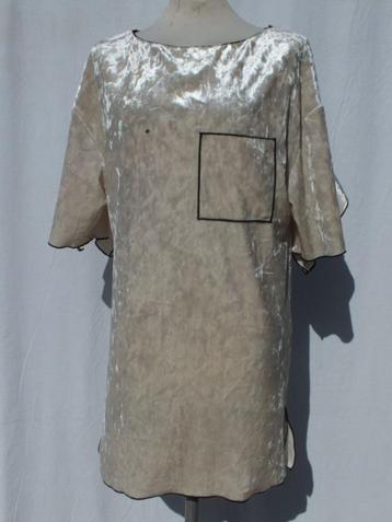 Apart beige verloers damesshirt.Mt S.Merk Zara beschikbaar voor biedingen