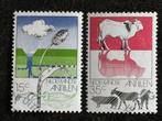 1976 NVPH 522-523, Landbouw en veeteelt, Gestempeld, Ophalen of Verzenden, Gestempeld