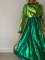 Glimmende jurk met hoepelrok, Kleding | Dames, Maat 38/40 (M), Carnaval, Ophalen of Verzenden, Kleding