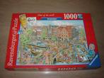 Puzzel Ravensburger AMSTERDAM 1000 st.  Cities of the World, Ophalen of Verzenden, 500 t/m 1500 stukjes, Zo goed als nieuw, Legpuzzel