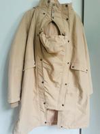 3-in-1 gewatteerde zwangerschapsjas/​draagjas, Kleding | Dames, Positiekleding, Ophalen, Zo goed als nieuw, Maat 42/44 (L), Beige