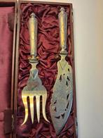 Zilveren duits visbestand set, Ophalen of Verzenden