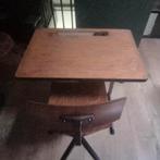 Retro bureau met stoel, Ophalen of Verzenden, Tafel(s) en Stoel(en)