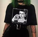 Attack on Titan merch, sieraden, shirts etc, Ophalen of Verzenden, Zo goed als nieuw, Korte mouw