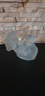 Glazen Vogel Kandelaar, Ophalen of Verzenden, Gebruikt, Overige materialen, Dierenbeeld