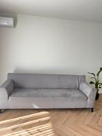Grijze 3-zits bank, Huis en Inrichting, Banken | Bankstellen, Ophalen, Gebruikt, Driepersoons, 75 tot 100 cm