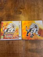 Pokemon Sun + Steelbook - Nintendo 3DS, Spelcomputers en Games, Games | Nintendo 2DS en 3DS, Online, 1 speler, Ophalen of Verzenden