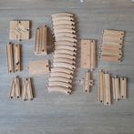 Vintage Brio Houten Treinbaan Set - Veel Onderdelen, Kinderen en Baby's, Ophalen of Verzenden, Gebruikt