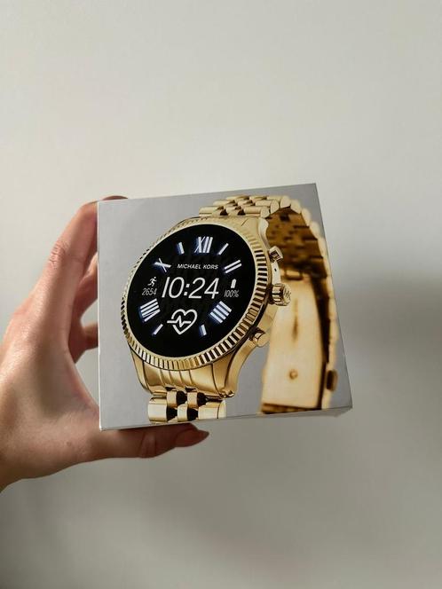 Michael Kors Smartwatch, Sieraden, Tassen en Uiterlijk, Horloges | Dames, Nieuw, Polshorloge, Overige merken, Goud, Goud, Met strass