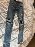 Amiri Jeans met Gaten, Ophalen of Verzenden, Gedragen, Blauw, W33 - W34 (confectie 48/50)