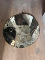 Set  grote ronde spiegels verweerde look, Huis en Inrichting, Woonaccessoires | Spiegels, Ophalen, Rond, Minder dan 50 cm, Minder dan 100 cm