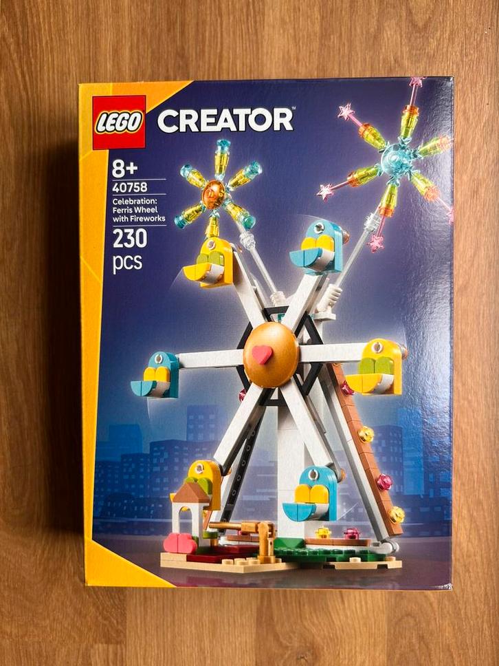 🆕 “NIEUW” LEGO Creator 40758 Celebration Ferris Wheel, Kinderen en Baby's, Speelgoed | Duplo en Lego, Nieuw, Lego, Complete set