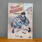 Vintage affiche poster Chocolat Pailhasson Lourdes, Ophalen, A1 t/m A3, Reclame, Rechthoekig Staand