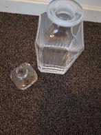 Glazen likeur karaft, Antiek en Kunst, Ophalen