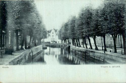 Gouda - 2, Verzamelen, Ansichtkaarten | Nederland, Ongelopen, Zuid-Holland, Voor 1920, Ophalen of Verzenden