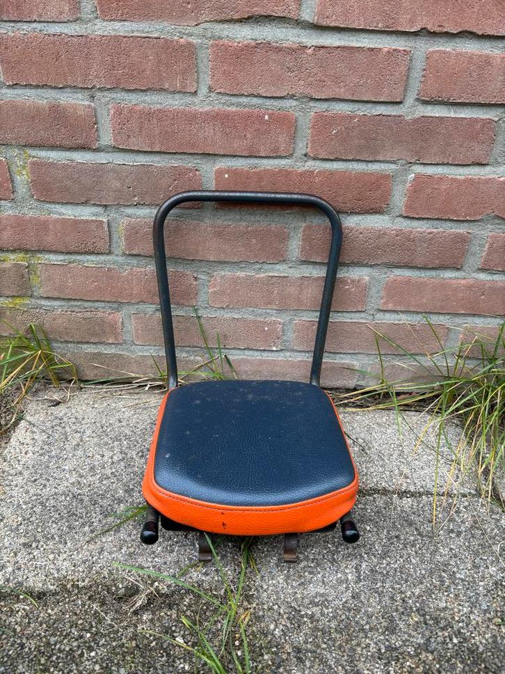 Vinted Fietsstoel - Vintage Charme!, Fietsen en Brommers, Fietsaccessoires | Fietsstoeltjes, Gebruikt, Achterzitje, Ophalen of Verzenden