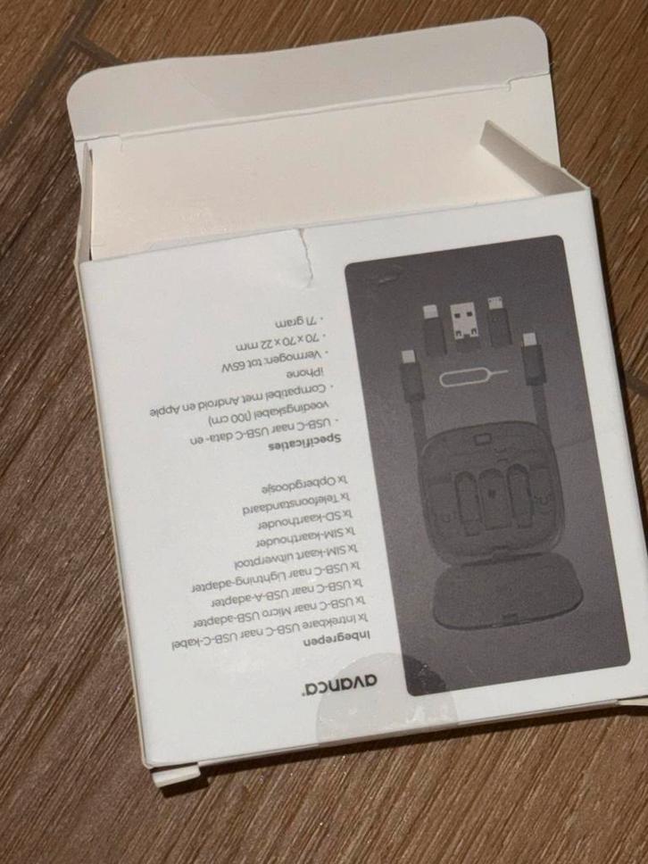 Avanca Universele Adapter Kit - Nieuwstaat, Telecommunicatie, Mobiele telefoons | Toebehoren en Onderdelen, Nieuw, Apple iPhone