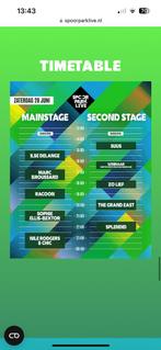 2 tickets spoorpark festival life, Tickets en Kaartjes, Twee personen