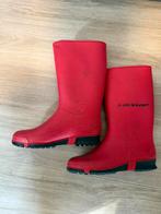 Dunlop rode regenlaarzen maat 32, Jongen of Meisje, Ophalen of Verzenden, Laarzen, Zo goed als nieuw