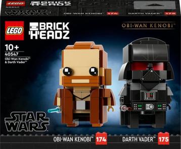 Lego set 40547: Star Wars Brickheadz - Obi-Wan Kenobi & Dar beschikbaar voor biedingen