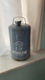 Petroleum fles te koop, Antiek en Kunst, Antiek | Emaille, Ophalen of Verzenden