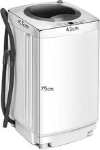Costway Mini Waschautomat 3,5 kg, Witgoed en Apparatuur, Broodbakmachines, Ophalen of Verzenden, Zo goed als nieuw