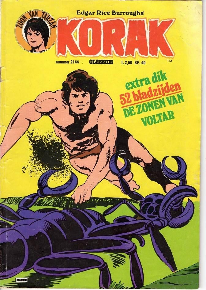 Korak, De zonen van Voltar, Boeken, Strips | Comics, Gelezen, Eén comic, Europa, Ophalen of Verzenden