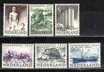 Nvph 550-555 zomerzegels 1950 postfris, Postzegels en Munten, Postzegels | Nederland, Ophalen of Verzenden, Na 1940, Postfris