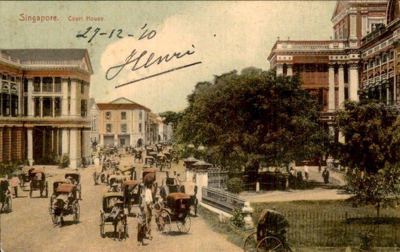 Singapore - 1910, Verzenden, Voor 1920, Gelopen, Buiten Europa
