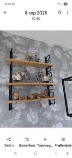 Industriële  wandrekken., Ophalen, Zo goed als nieuw