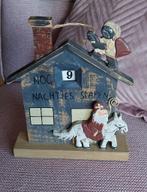 Vintage houten aftelkalender Sinterklaas, Ophalen of Verzenden, Gebruikt