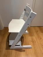 Triptrap stoel wit, Kinderen en Baby's, Kinderstoelen, Ophalen of Verzenden, Gebruikt, Meegroeistoel