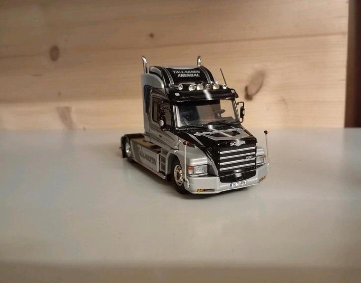 Scania T143 Tallaksen Tekno, Hobby en Vrije tijd, Modelauto's | 1:50, Nieuw, Bus of Vrachtwagen, Tekno, Ophalen of Verzenden