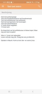 VTech Toet Toet Auto's - Diverse voertuigen en baandelen, Ophalen, Gebruikt