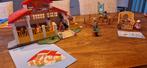 Playmobil manege 4190 met extra paardenbox, Kinderen en Baby's, Speelgoed | Playmobil, Ophalen of Verzenden, Gebruikt