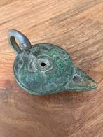 Brons olie lampje, Antiek en Kunst, Ophalen of Verzenden