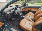 Peugeot 206 CC 1.6-16V Roland Garros LEER/airco, Auto's, Peugeot, Gebruikt, 4 cilinders, Cabriolet, 4 stoelen